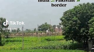 Pakistan vs Indian border situation||Both side division