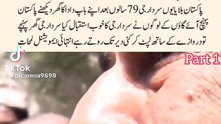 Old man visit his father land after so much duration