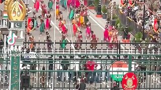 Pakistan vs India border situation is a word of the travel