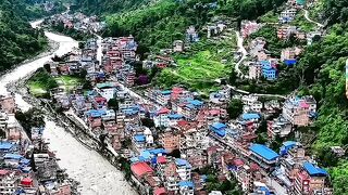 Nepal before and after disaster
