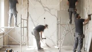 Grand Marble Living Room