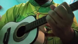 Tocando um louvor