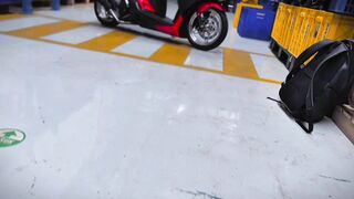 Honda Vario Modification Red Silver
