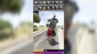 GTA5 SPIDER HERO VS THANOS | LIVE