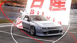 💨 Nissan Silvia S13 Drift King Unleashed 🔥 JDM Perfection in Motion
