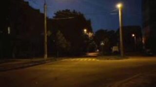 Dark at the street