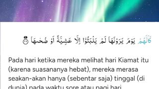 KEHIDUPAN DI DUNIA  SEMAKIN LAMA SEMAKIN TERASA  SINGKAT.