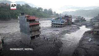Nepal issues warnings of more possible floods