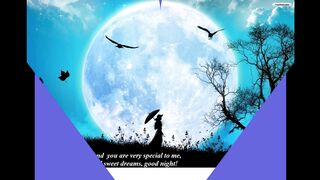 Good night my angel, you are a love person! [Message] [Quotes and Poems]
