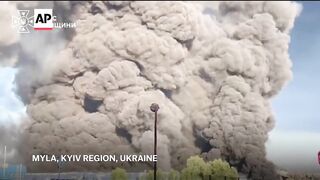 At least 37 dead after Russian attack hits Ukraine's Kyiv region