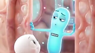 Potatoes cartoon and other characters