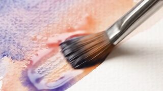 ASMR watercolor landscape nature