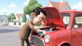 Mr. Bean Tries to Fix His Car 😂🚗 | Hilarious 3D Cartoon Comedy