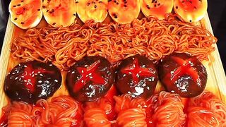 INSANE Spicy Ramen Mukbang! 🌶️🔥 Can She Handle It?!