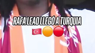 EL PORTUGUÉS RAFA LEAO LLEGA AL FUTBOL 🥅 TURCO AL GALATASARAY