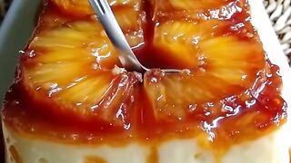 Pudim de abacaxi 😋🍍 delicioso