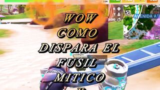 WOW COMO DISPARA EL FUSIL MITICO Y ESCOPETAZO
