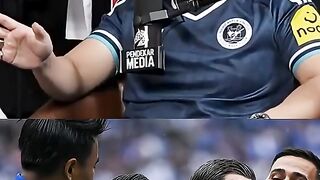 Berawal dari tukar jersey sekarang pake jersey yang sama #beckhamputra #attahalilintar #podcast #sepakbola #fyp