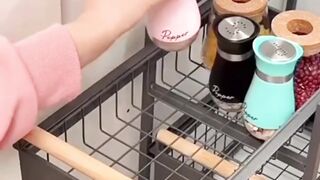 Prateleira para guardar acessório de comida