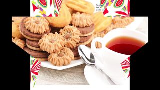 Good afternoon, i bring your tea with cookies! [Message] [Quotes and Poems]