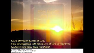 Good afternoon people of God, have an afternoon with much love of God! [Message] [Quotes and Poems]