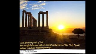 Good afternoon people of God, have a afternoon with lots of light! [Message] [Quotes and Poems]