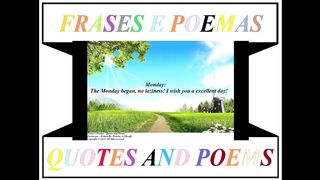 Monday: The Monday began, no laziness! [Message] [Quotes and Poems]