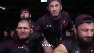 📹 Reação de Umar Nurmagomedov aos golpes laterais. #UFCShanghai
