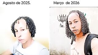 Vídeo do crescimento do meu cabelo