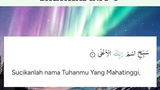 AMALAN AGAR DI BERI KEMUDAHAN  DALAM SEGALA URUSAN,  AGAR TERCAPAI CITA-CITA.  BACA AYAT INI 1-8