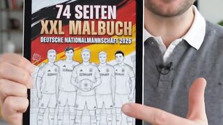 ⚽ Fußball zum Ausmalen – für kleine Fußballfans! 🎨 2