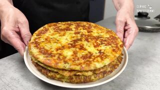 Forget Regular Pancakes! Try These Cheesy Zucchini Skillet Cakes 😋