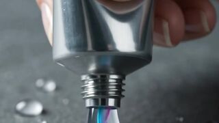 Gel Transparente Vira Mini Palhaço de gel | Animação Satisfatória & Incrível