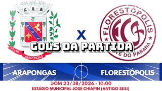 Goals from the match between Florestopolis x Arapongas - Amepar Cup