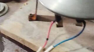 Reutilizando resistência de panelas elétricas