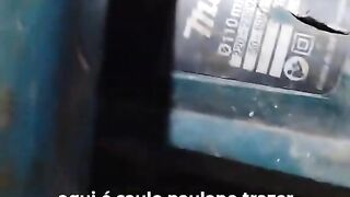 Consertando serra mármore da Makita