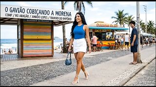 GAVIÃO COBIÇANDO A MORENA
