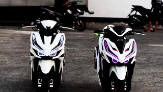 Honda vario Modification style white