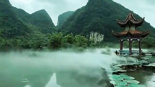 📍 kawasan Pemandangan Di Goose Spring,Jiangxi, Negeri Dongeng China
