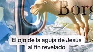 El ojo de lá aguja de Jesús al fin revelado