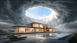A Luxury Mansion Is Sitting Inside the Eye of a Storm 👁️🌪️