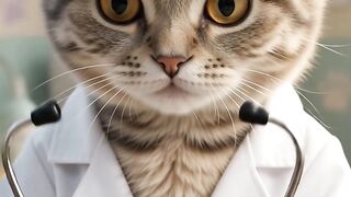 Treating a Sick Little Kitten