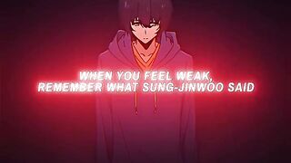 Sung jinwoo solo leveling