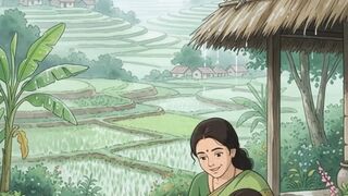 Gongura Pachadi in a Rainy Village    🌿🌧️ | Traditional Indian Cooking | Desi Village Life