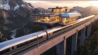 This Giant Train Is Actually a Luxury Mansion 🚂🏠