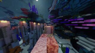 Minecraft: High-Paced Parkour Run Through Sky Platforms