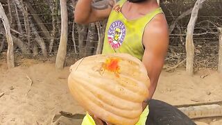 Abóbora de 100kg