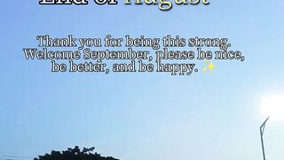 ends of August