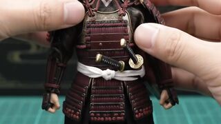 I Built a Tiny Samurai World… 🌸⚔️ #handmade #satisfying #samurai