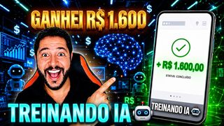 Saquei R$ 1682 Da Plataforma que paga para treinar IA - guia passo a passo